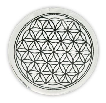 Magneet Flower of life met kaartje