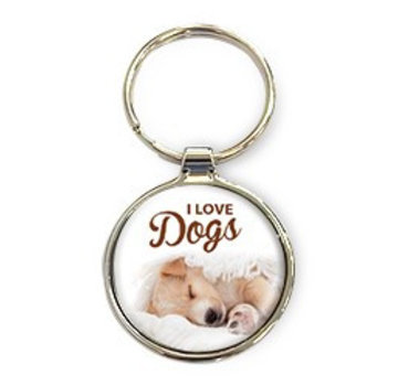 I love Dogs - Luxe Sleutelhanger