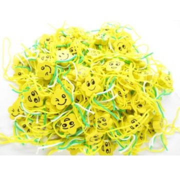 Smileys gelukshangers 10 stuks