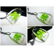 Sleutelhanger met  klaver vier