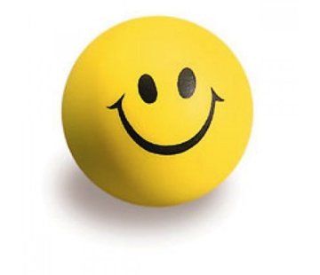 Stressbal Smiley 3 stuks