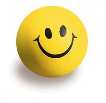 Stressbal Smiley 3 stuks