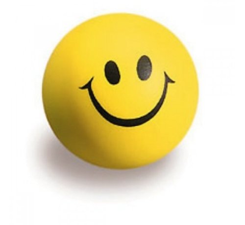 Stressbal Smiley 3 stuks