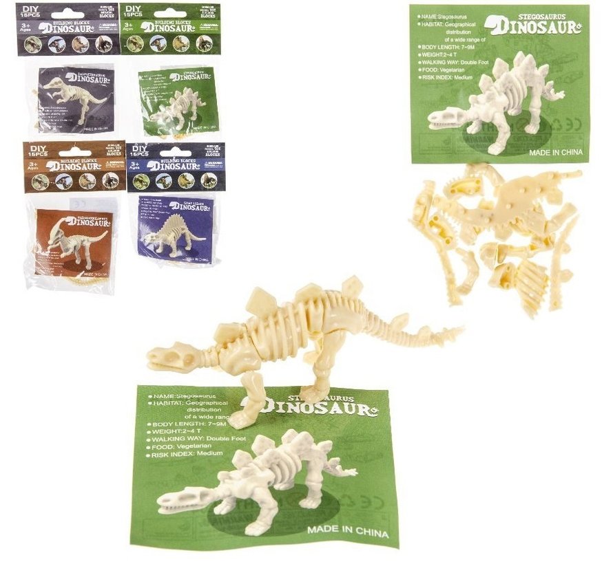 Puzzel dinosaurus 15 delig