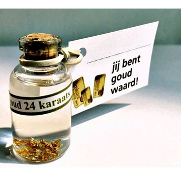 Flesje bent goud waard