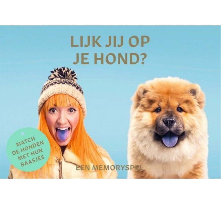 Lijk jij op je hond memoryspel