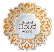 Je bent Goud waard tegeltje