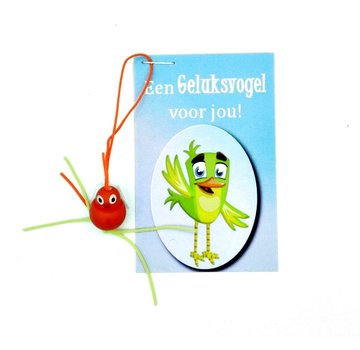 Kaartje met een een geluksvogel voor jou