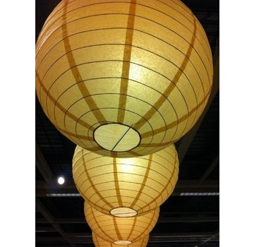 Witte lampion 30 cm