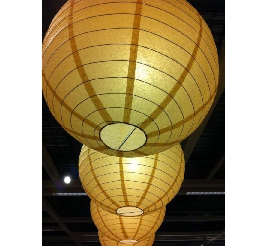 Witte lampion 30 cm