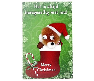 Kaartje beregezellig kerst