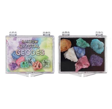 Regenboog geodes