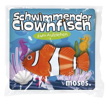 Opwindfiguur zwemmende clownvis