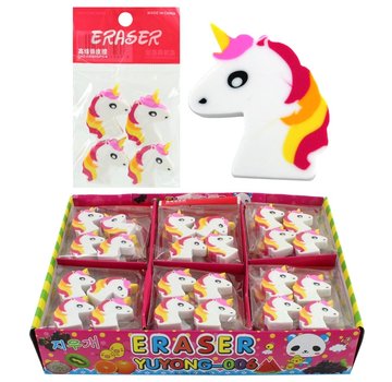 Gum eenhoorn set van 4