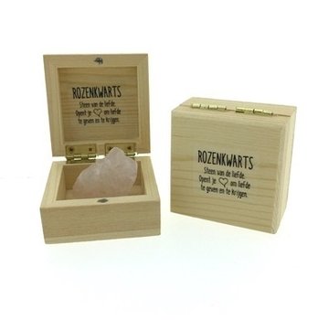 Rozenkwarts in kistje