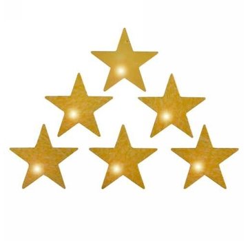 Kado Strooi Decoratie Ster Groot Goud 2 cm