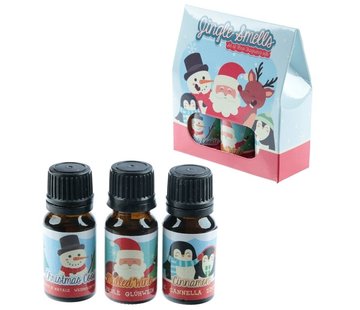 Set van 3 Kerst Geuroliën