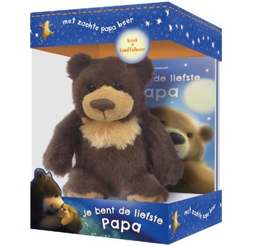 Je bent de liefste papa - boek & knuffelbeer