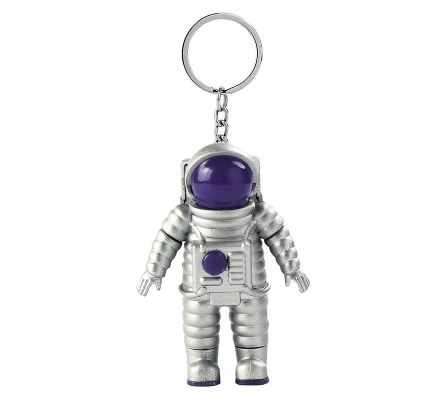 Astronaut sleutelhanger met licht