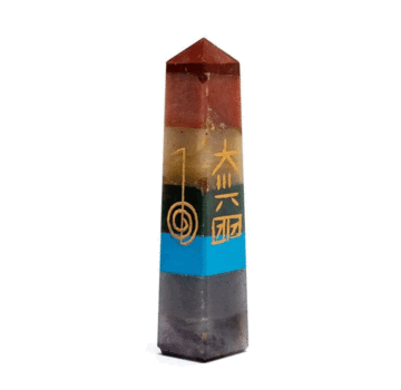 Chakra reiki obelisk