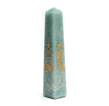 Amazoniet reiki obelisk