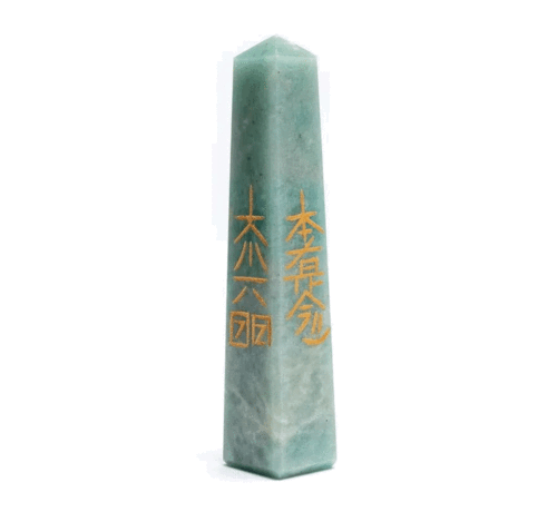 Amazoniet reiki obelisk