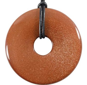 Donut goudsteen 5 cm