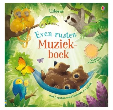 Even rusten muziek boek