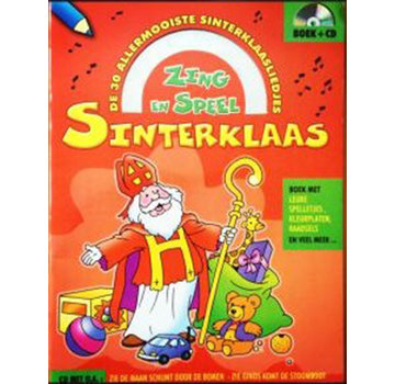 Sinterklaas zing en speelboek met CD