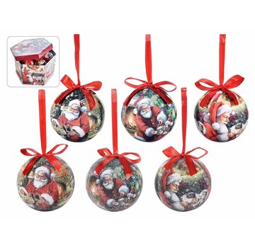 Kerstballen decoratie in doos14 stuks