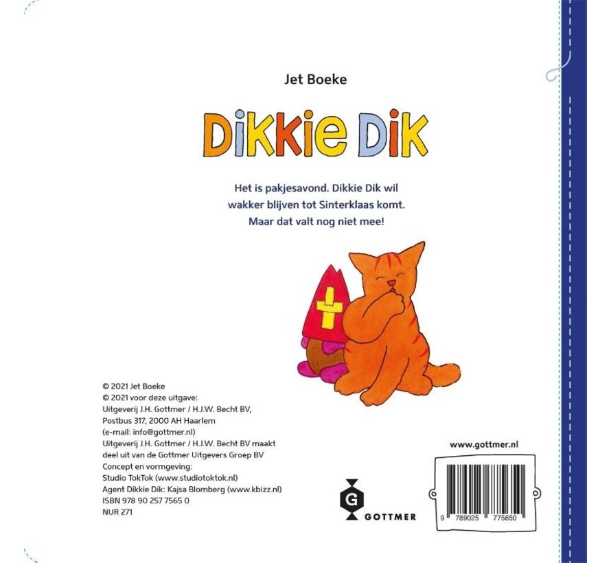 Dikkie Dik wacht op Sinterklaas