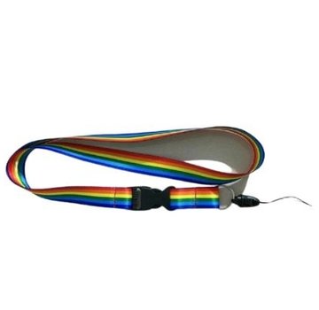 lanyard keycord regenboog