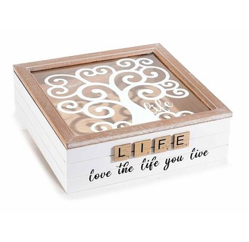 Houten doos tree of life