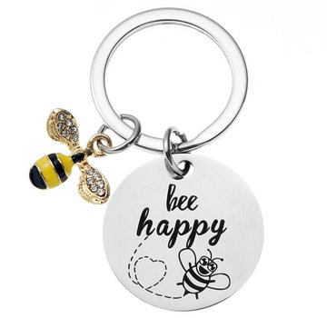 Sleutelhanger Bij - Bee Happy