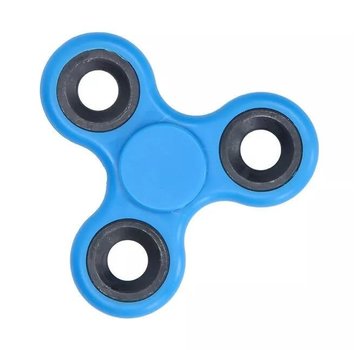 Fidget spinner blauw