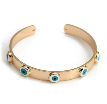 Armband koper boze oog