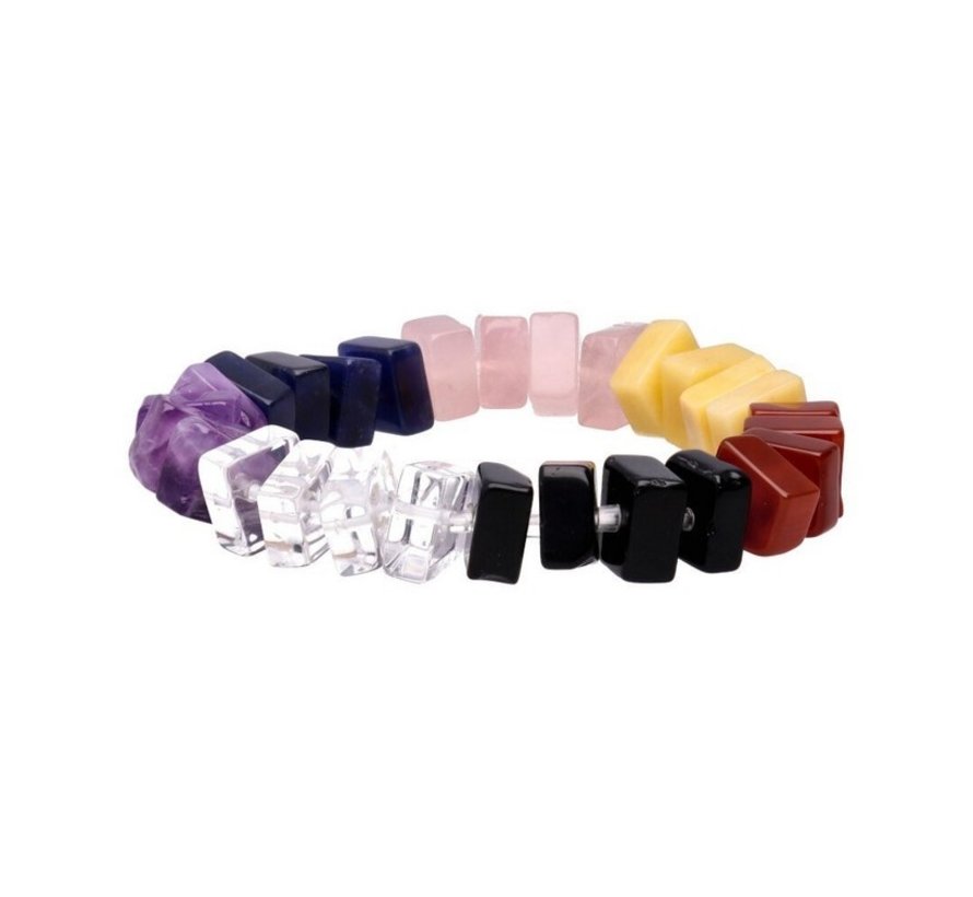 Armband Chakras Cubes