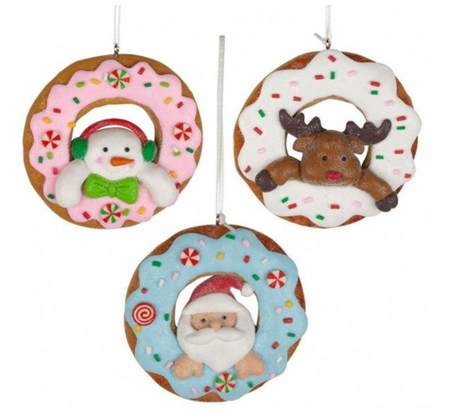 Kerst donut hanger