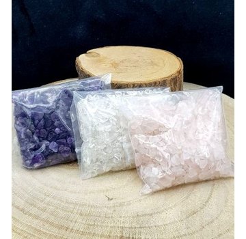 Gouden driehoek mini steentjes set