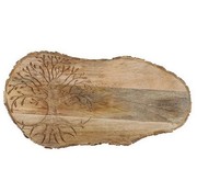 Levensboom gegraveerde houten bord