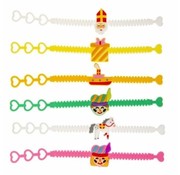 Sinterklaas armbandje 6 stuks