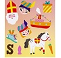 Sinterklaas stickers 10 stuks