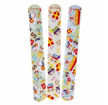 Klaparmband Sinterklaas 6 stuks