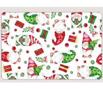 Placemat kerstkabouters