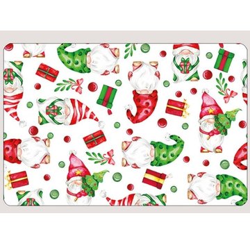 Placemat kerstkabouters