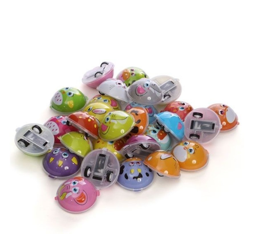 Pull back dieren 10 stuks