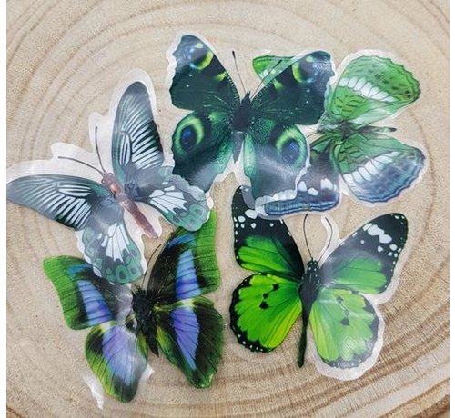 Magneet vlinder 10 stuks