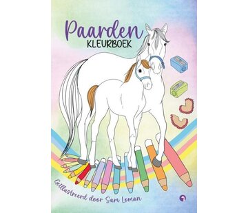 Paarden kleurboek