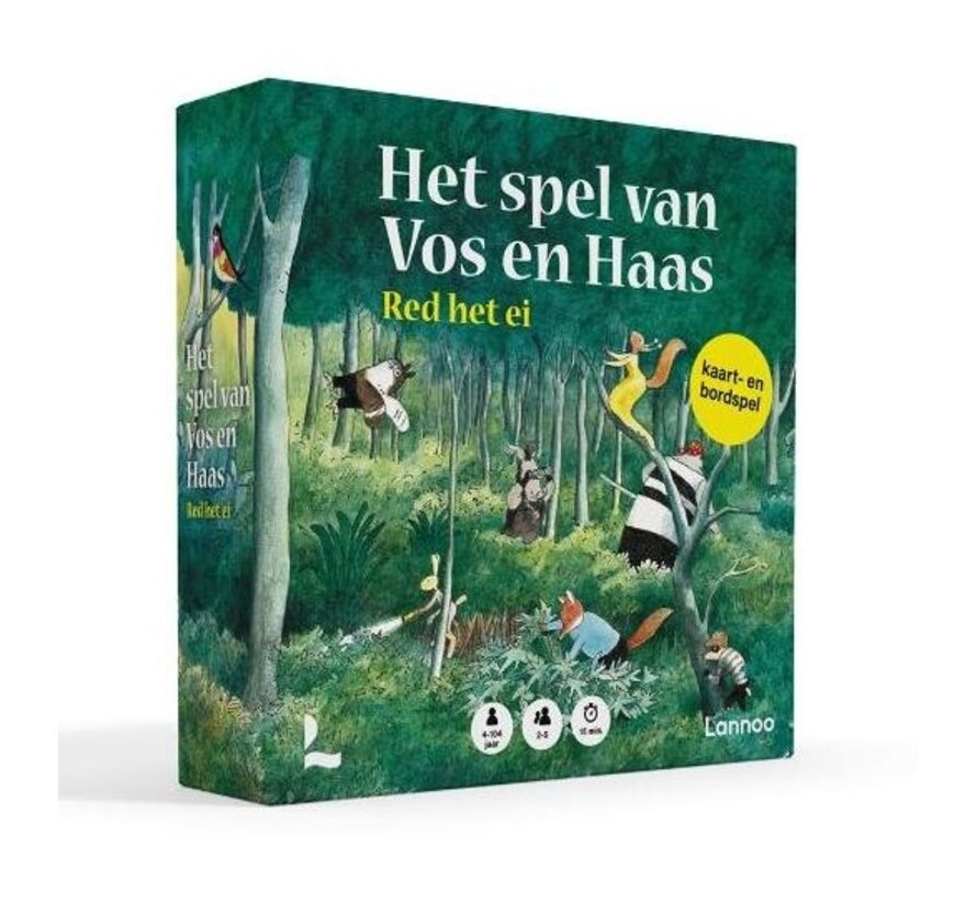 Het spel van Vos en Haas - Red het ei