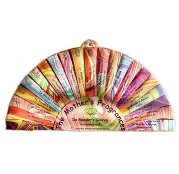 Moeders geuren waaier 21 —4 korte stokjes